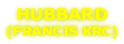 HUBBARD (FRANCIS KRC)